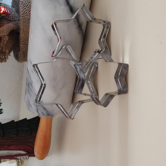 Cookie Cutters Set of FOUR 4 Star of David Hanukkah Baking - Picture 9 of 13